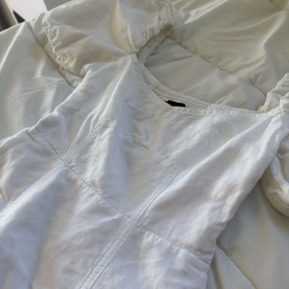 Banana Republic White Midi Dress - Picture 9 of 16